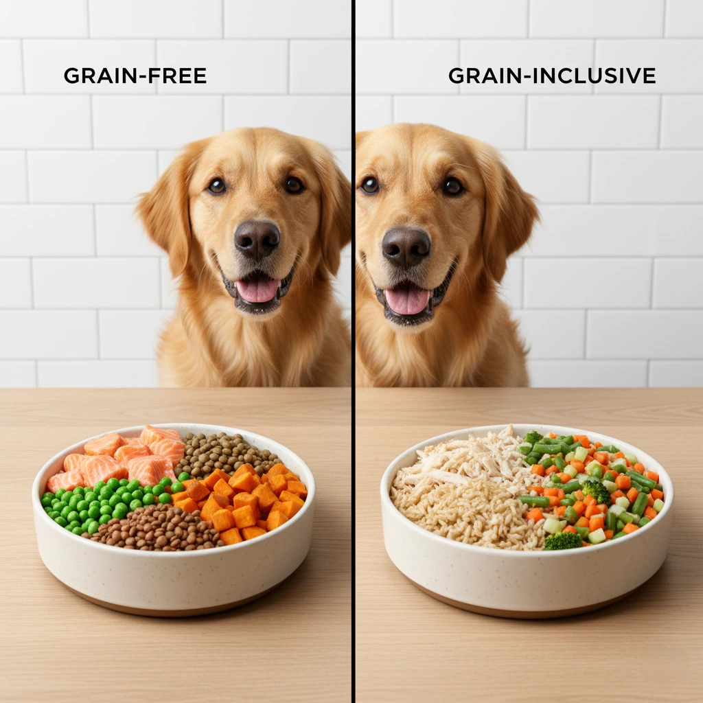 grain free vs. grain inclusive diets which is better for your dog