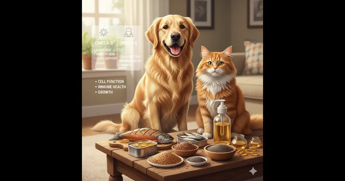 the role of omega fatty acids in pet healths