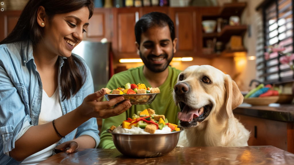 rubyshine 1 a cheerful indian mom serving a bowl of colorful d143dcfe fe99 4fd0 b6f4 953f32c932fb 3 rubyshine 1 a cheerful indian mom serving a bowl of colorful d143dcfe fe99 4fd0 b6f4 953f32c932fb 3