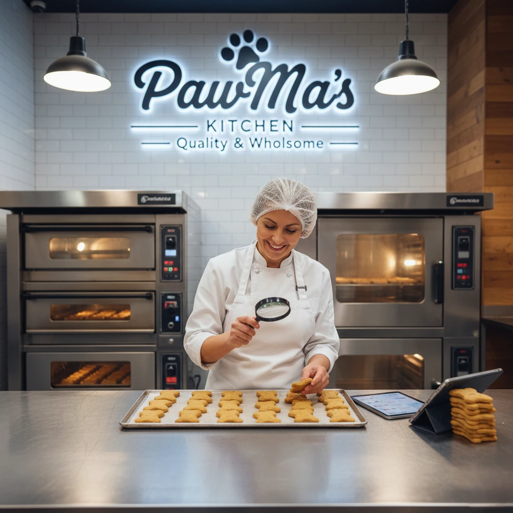 behind the oven quality control at pawma’s kitchen