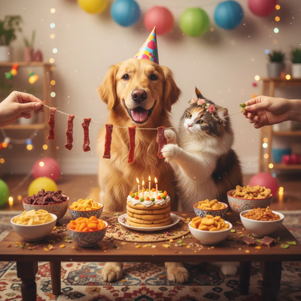 cute celebrations pet birthdays, festivals & how snacks can make them special