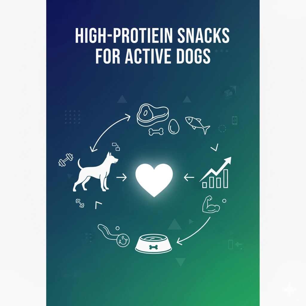 high protein snacks for active dogs