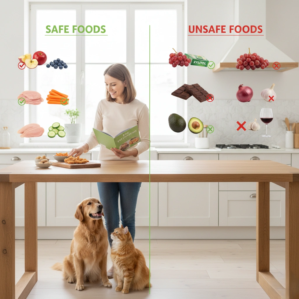 Human Foods That Are Safe (and Unsafe) for Pets human foods that are safe (and unsafe) for pets