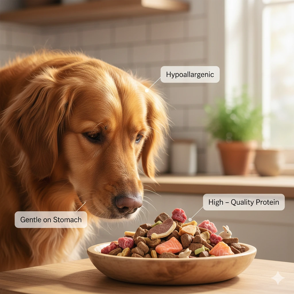 novel protein treats for sensitive pets
