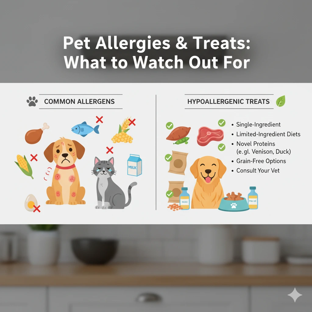 pet allergies & treats what to watch out for