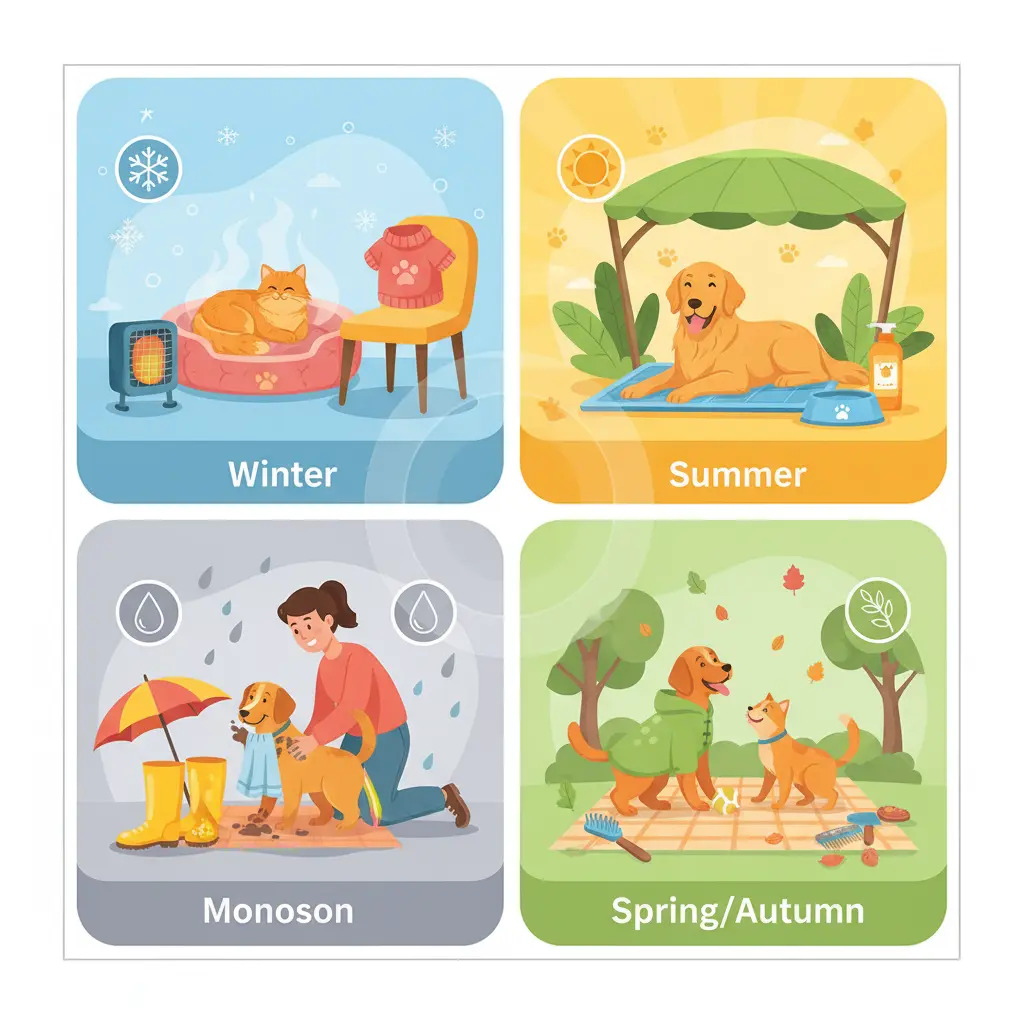 seasonal pet care tips keeping pets healthy year round