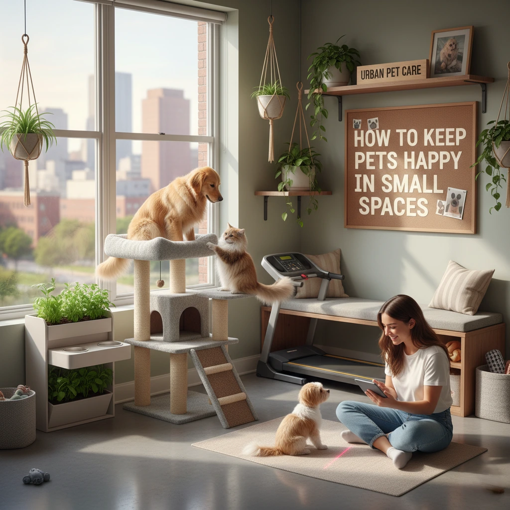 Urban Pet Care: How to Keep Pets Happy in Small Spaces urban pet care how to keep pets happy in small spaces