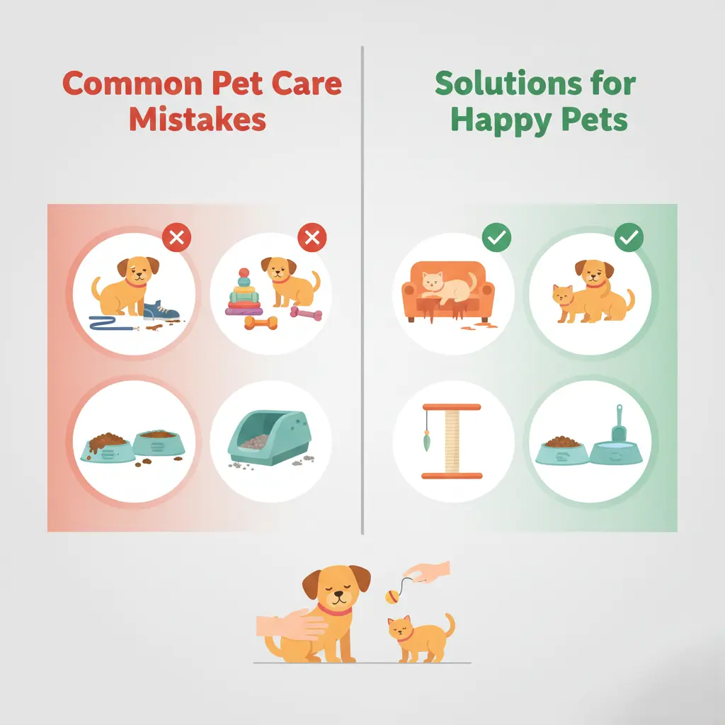 common pet care mistakes (and how to avoid them)