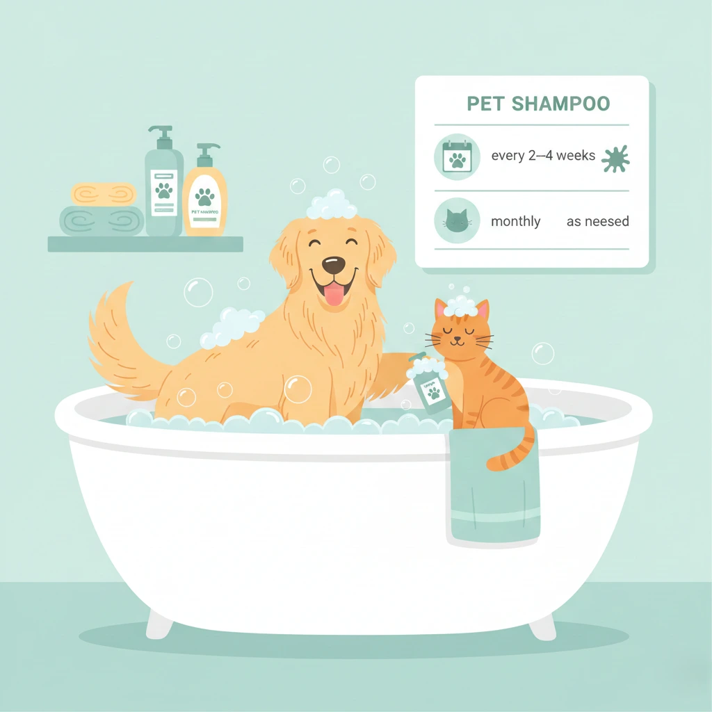 how often should you bathe your pet
