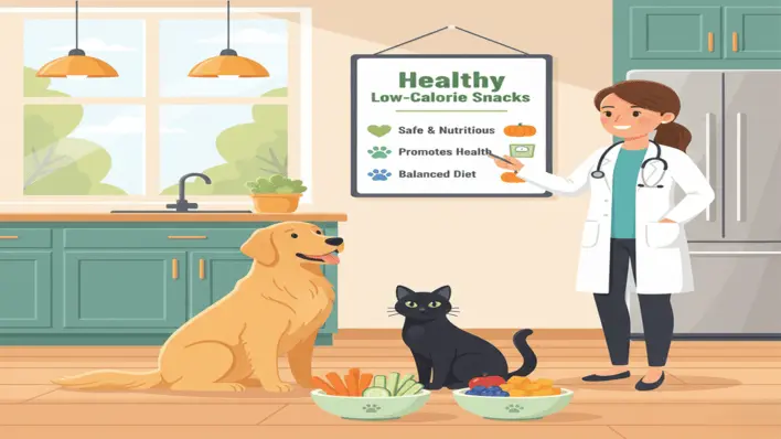 low calorie snacks for overweight pets