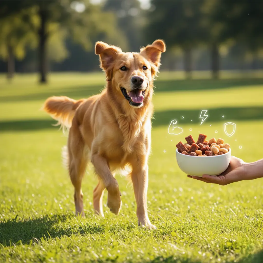 the benefits of protein rich snacks for active dogs
