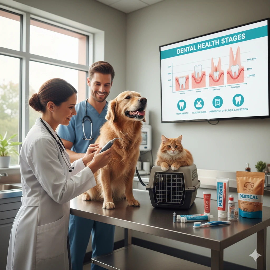 the importance of dental care for cats and dogs