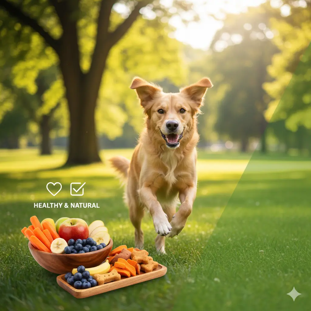 healthy dog snacks to keep your pet energized
