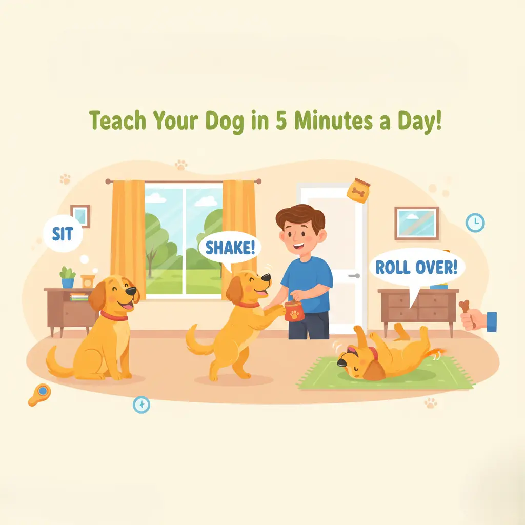 dog fun tricks teach your dog in 5 minutes a day
