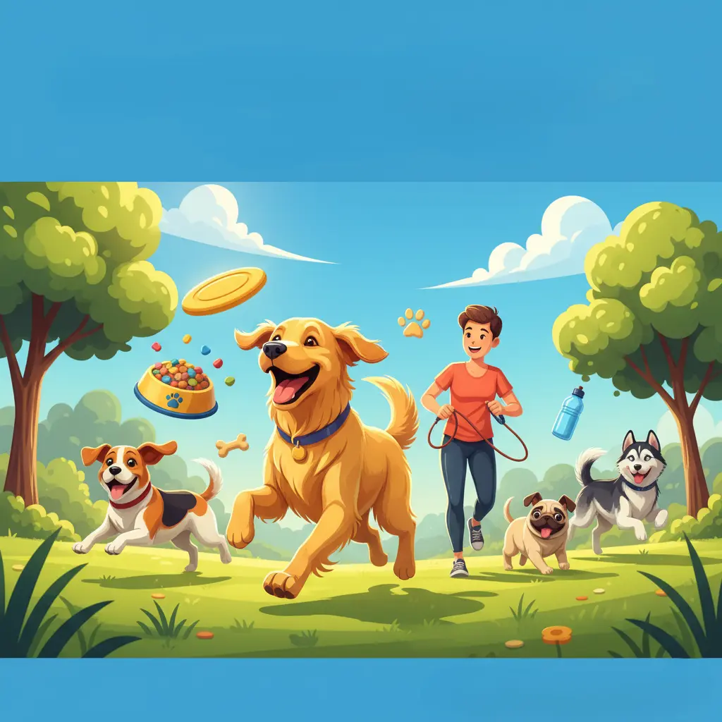 how to keep your dog healthy and active