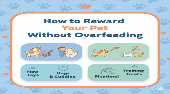 how to reward your pet without overfeeding