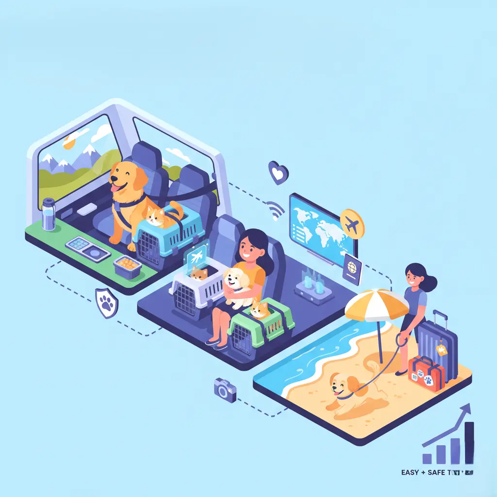 traveling with pets tips and essentials