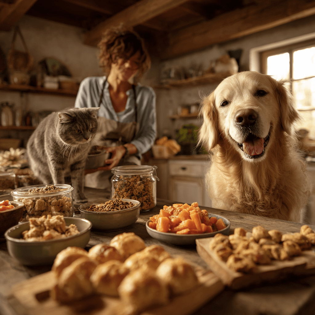 Wholesome pet snacks