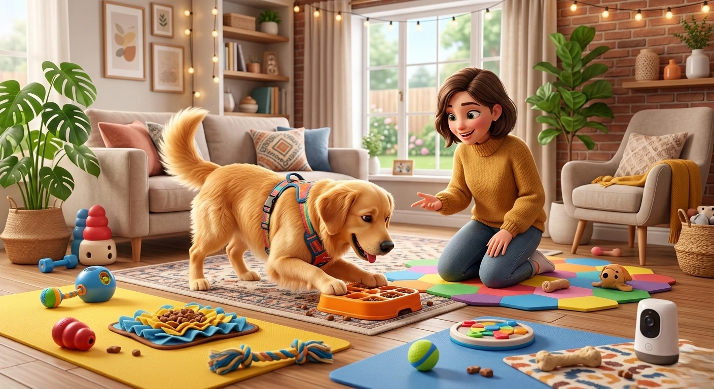 Indoor Activities for Dogs When Weather Is Bad