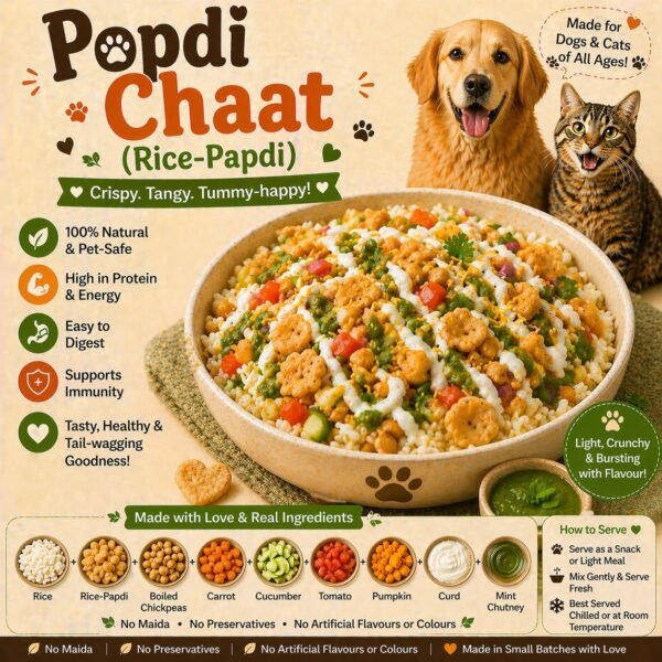 Papdi Chaat (Rice-Papdi)
