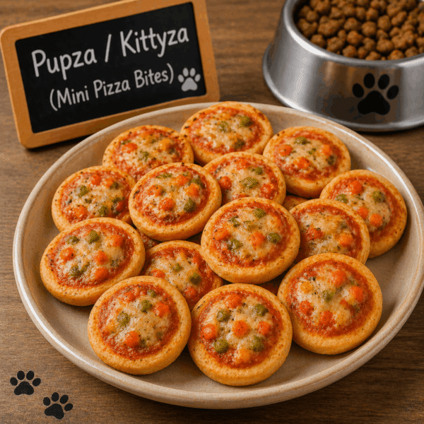 Pupza / Kittyza (Mini Pizza Bites)